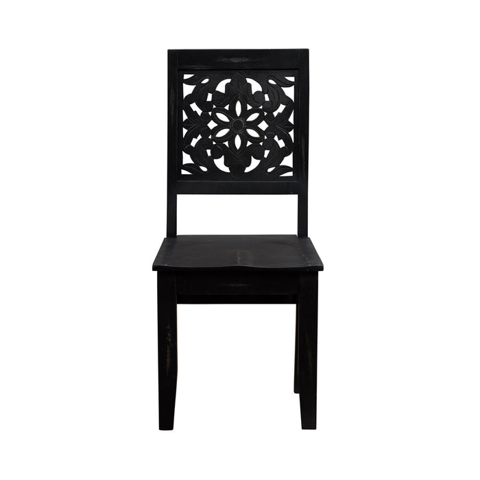 Liberty Furniture Trellis Lane Accent Chair in Black EST SHIP TIME APPX 4 WEEKS - Furniture 4 Less (Jacksonville, NC)