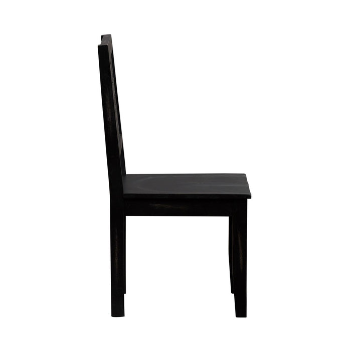 Trellis Lane Accent Chair in Black EST SHIP TIME APPX 4 WEEKS - Furniture 4 Less (Jacksonville, NC)