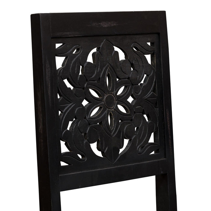 Trellis Lane Accent Chair in Black EST SHIP TIME APPX 4 WEEKS - Furniture 4 Less (Jacksonville, NC)