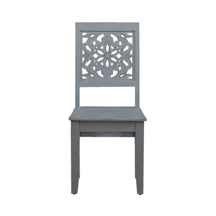 Liberty Furniture Trellis Lane Accent Chair in Grey EST SHIP TIME APPX 4 WEEKS - Furniture 4 Less (Jacksonville, NC)