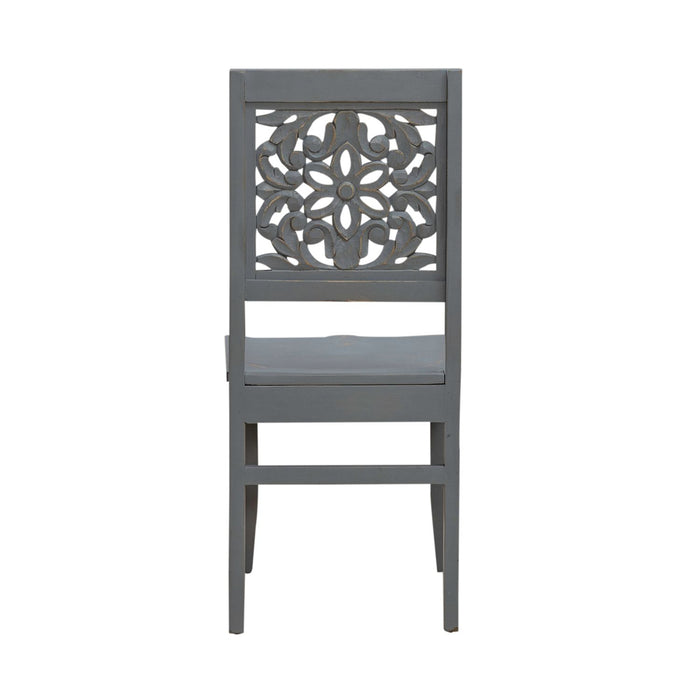 Liberty Furniture Trellis Lane Accent Chair in Grey EST SHIP TIME APPX 4 WEEKS - Furniture 4 Less (Jacksonville, NC)