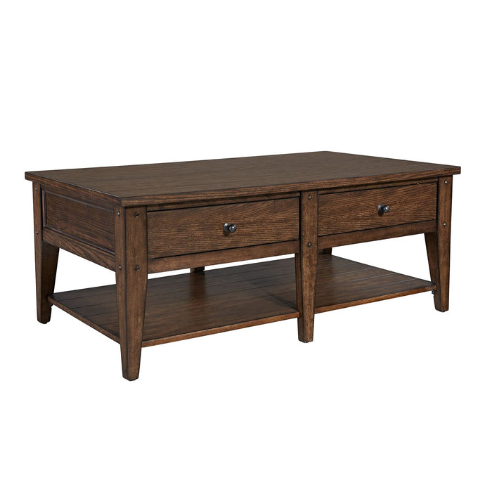 Lake House Cocktail Table - Furniture 4 Less (Jacksonville, NC)