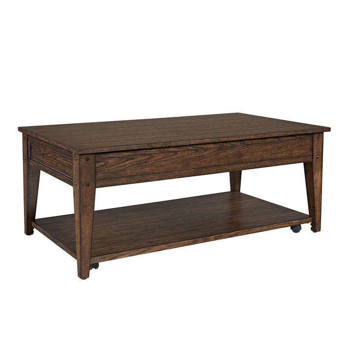 Lake House Lift Top Cocktail Table - Furniture 4 Less (Jacksonville, NC)