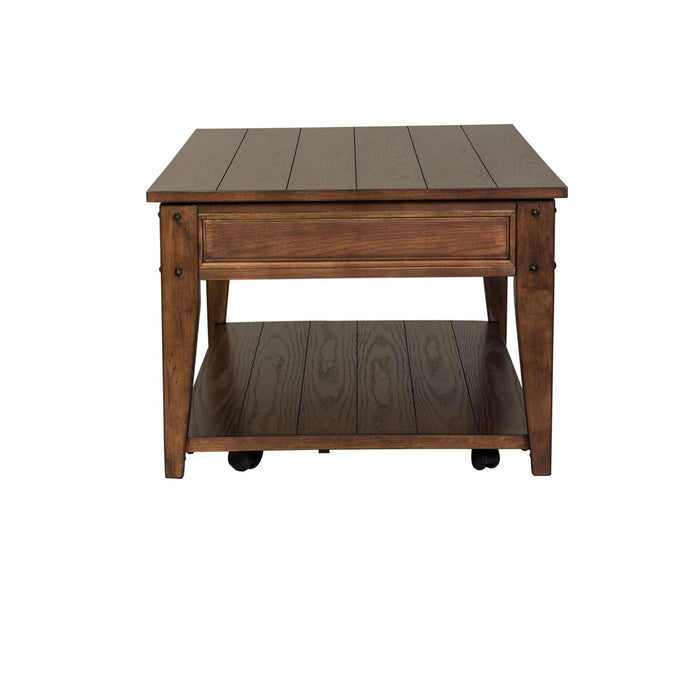 Lake House Lift Top Cocktail Table - Furniture 4 Less (Jacksonville, NC)