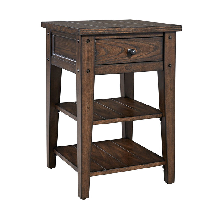 Lake House Chair Side Table - Furniture 4 Less (Jacksonville, NC)