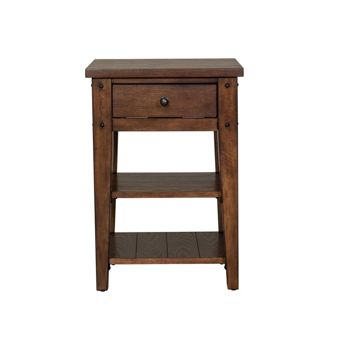 Lake House Chair Side Table - Furniture 4 Less (Jacksonville, NC)