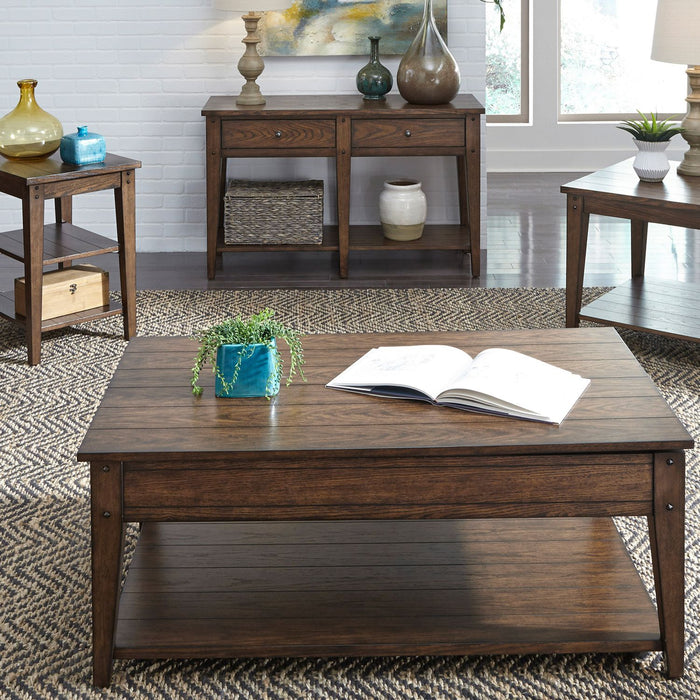 Lake House Tiered Table - Furniture 4 Less (Jacksonville, NC)