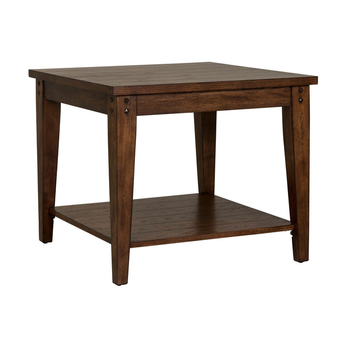 Lake House Square Lamp Table - Furniture 4 Less (Jacksonville, NC)