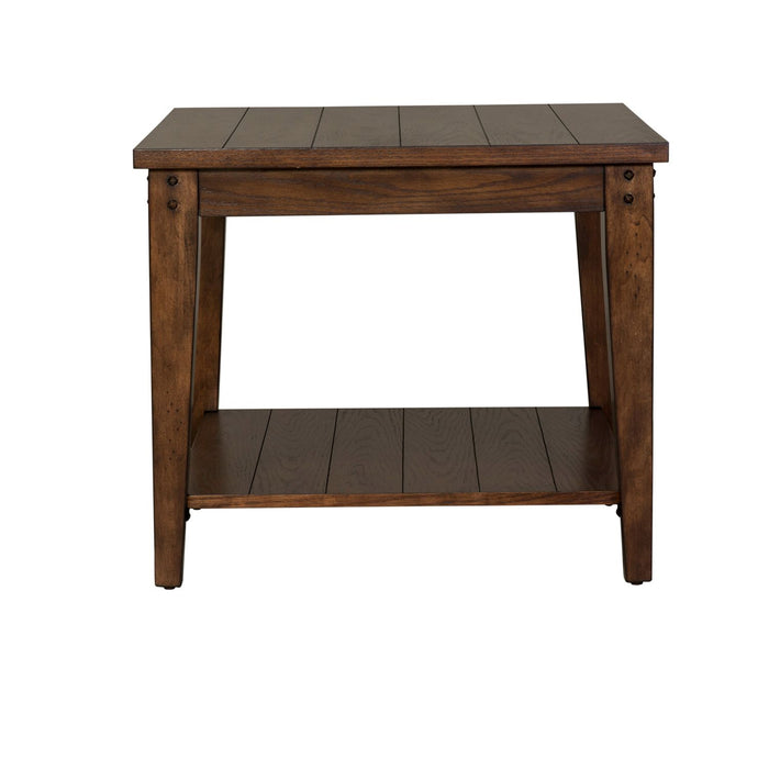Lake House Square Lamp Table - Furniture 4 Less (Jacksonville, NC)