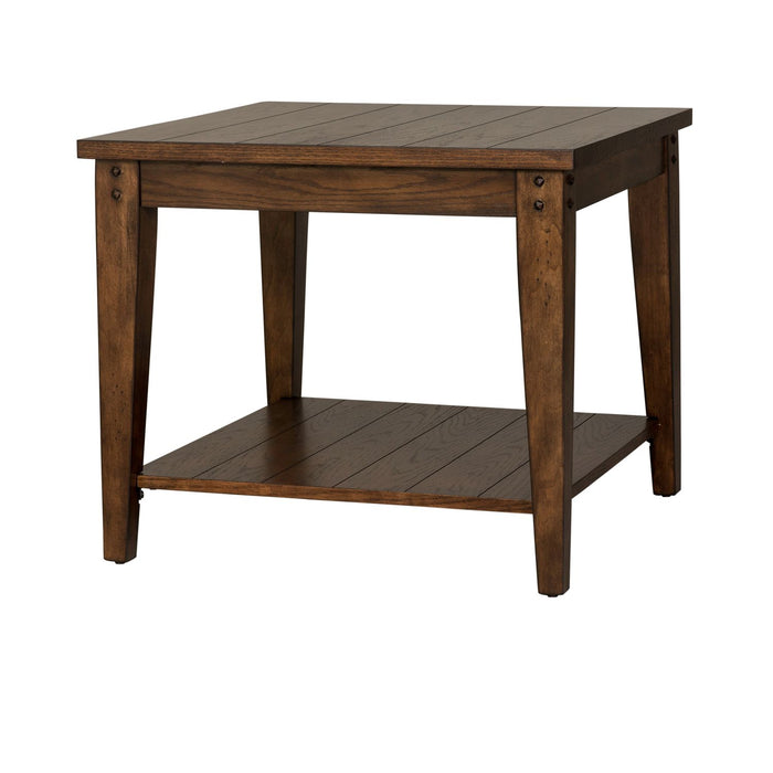 Lake House Square Lamp Table - Furniture 4 Less (Jacksonville, NC)