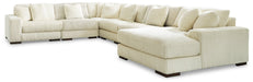 Lindyn Sectional with Chaise - Furniture 4 Less (Jacksonville, NC)