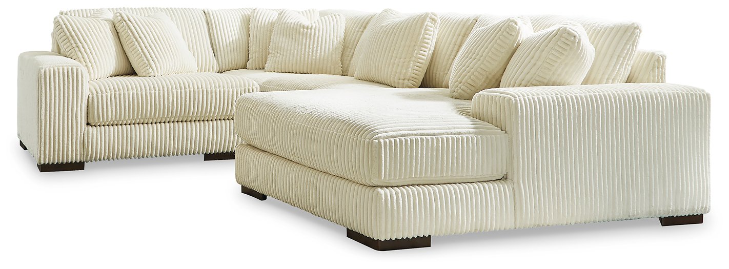 Lindyn Sectional with Chaise - Furniture 4 Less (Jacksonville, NC)
