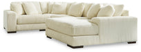 Lindyn Sectional with Chaise - Furniture 4 Less (Jacksonville, NC)