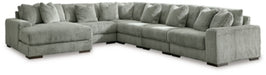 Lindyn Sectional with Chaise - Furniture 4 Less (Jacksonville, NC)