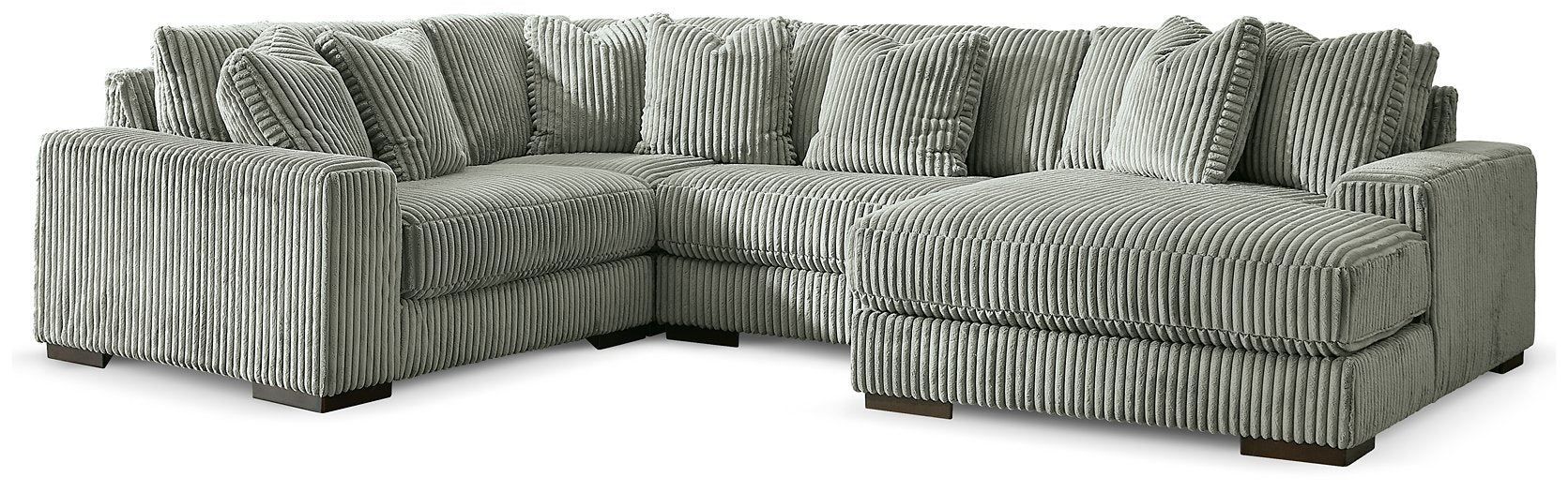 Lindyn Sectional with Chaise - Furniture 4 Less (Jacksonville, NC)
