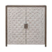 Chatfield Accent Console in Antique White with Tobacco Top EST SHIP TIME APPX 4 WEEKS - Furniture 4 Less (Jacksonville, NC)
