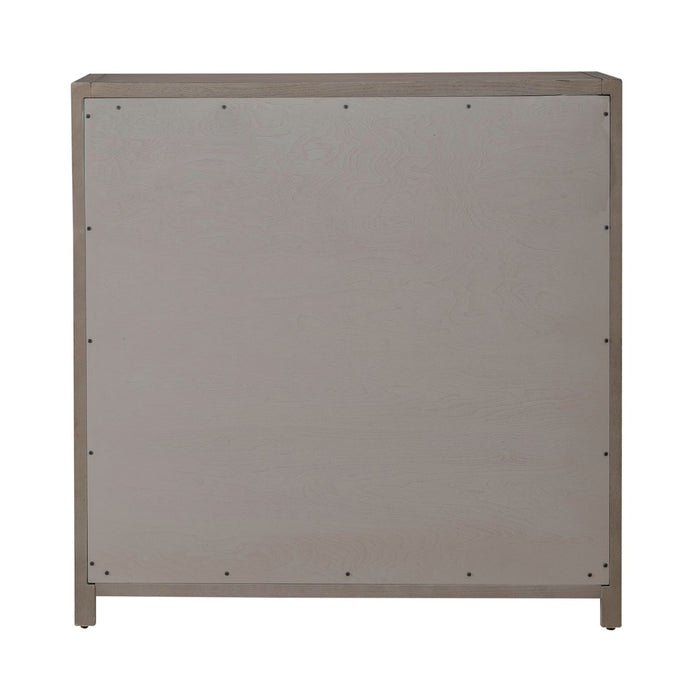 Chatfield Accent Console in Antique White with Tobacco Top EST SHIP TIME APPX 4 WEEKS - Furniture 4 Less (Jacksonville, NC)