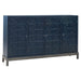 Braxton Accent Cabinet in Azure Blue EST SHIP TIME APPX 4 WEEKS - Furniture 4 Less (Jacksonville, NC)