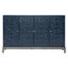 Braxton Accent Cabinet in Azure Blue EST SHIP TIME APPX 4 WEEKS - Furniture 4 Less (Jacksonville, NC)