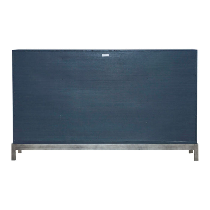 Liberty Furniture Braxton Accent Cabinet in Azure Blue EST SHIP TIME APPX 4 WEEKS - Furniture 4 Less (Jacksonville, NC)