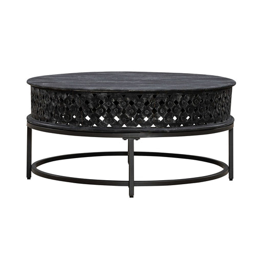 Stella Accent Cocktail Table in Chalkboard Black EST SHIP TIME APPX 4 WEEKS - Furniture 4 Less (Jacksonville, NC)