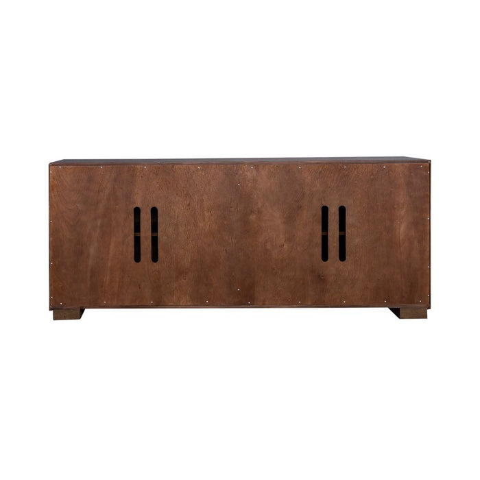 Liberty Furniture Easton 82 Inch TV Console in Coffee Bean - Furniture 4 Less (Jacksonville, NC)