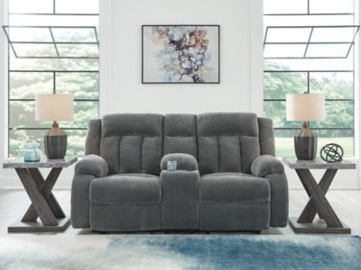 Observation Power Reclining Loveseat with Console - Furniture 4 Less (Jacksonville, NC)