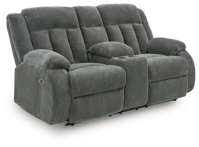 Observation Power Reclining Loveseat with Console - Furniture 4 Less (Jacksonville, NC)