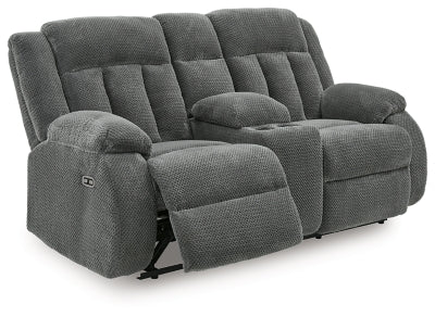Observation Power Reclining Loveseat with Console - Furniture 4 Less (Jacksonville, NC)