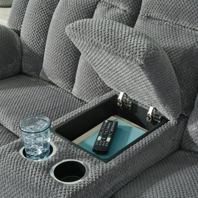 Observation Power Reclining Loveseat with Console - Furniture 4 Less (Jacksonville, NC)