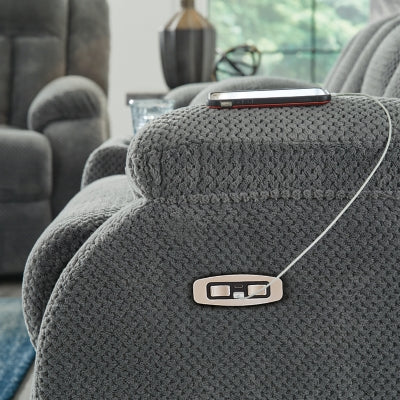 Observation Power Reclining Loveseat with Console - Furniture 4 Less (Jacksonville, NC)