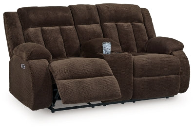 Observation Power Reclining Loveseat with Console - Furniture 4 Less (Jacksonville, NC)