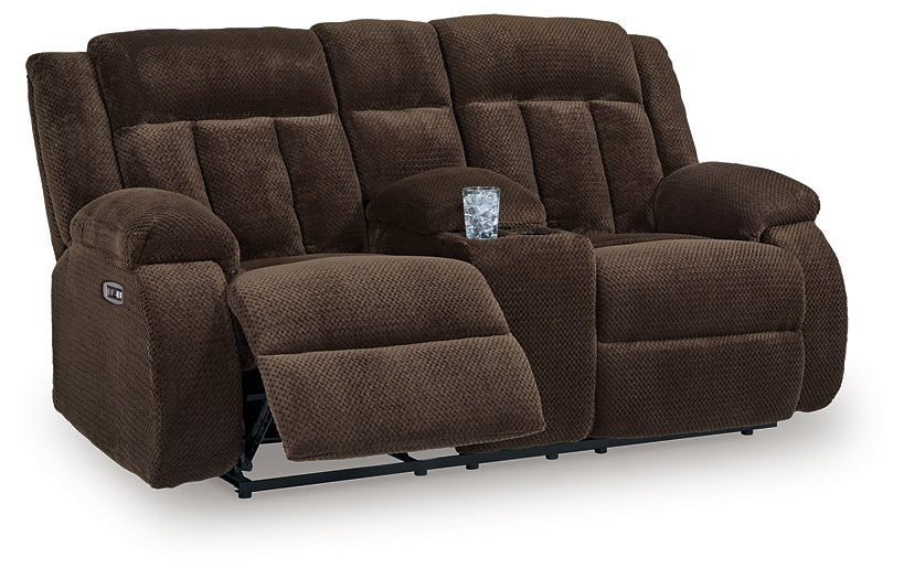 Observation Power Reclining Loveseat with Console