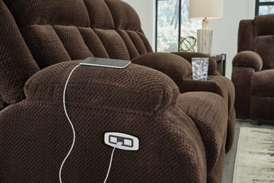 Observation Power Reclining Loveseat with Console - Furniture 4 Less (Jacksonville, NC)