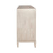 Kinsley 4 Door Accent Cabinet in Washed Taupe & Silver Champagne EST SHIP TIME APPX 4 WEEKS - Furniture 4 Less (Jacksonville, NC)