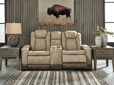 Next-Gen DuraPella Power Reclining Loveseat with Console - Furniture 4 Less (Jacksonville, NC)