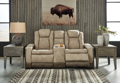 Next-Gen DuraPella Power Reclining Loveseat with Console - Furniture 4 Less (Jacksonville, NC)