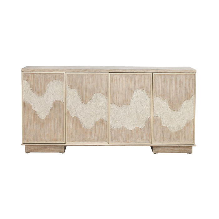 Terrace 4 Door Accent Cabinet - Furniture 4 Less (Jacksonville, NC)