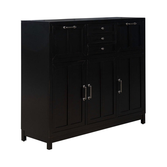 Liberty Furniture Capeside Cottage Buffet in Royal Black - Furniture 4 Less (Jacksonville, NC)
