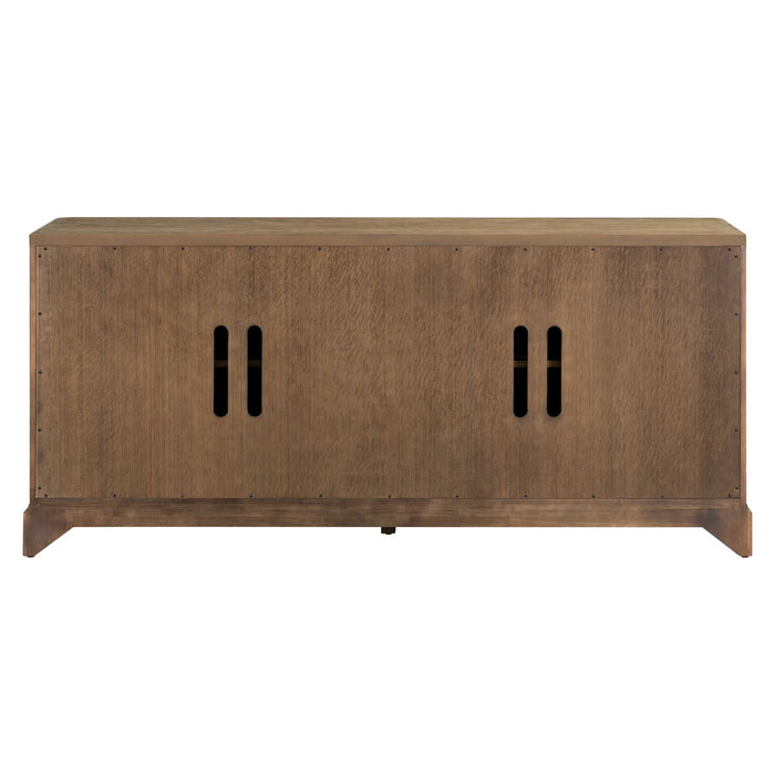 Montecito 4 Door Accent Cabinet - Furniture 4 Less (Jacksonville, NC)