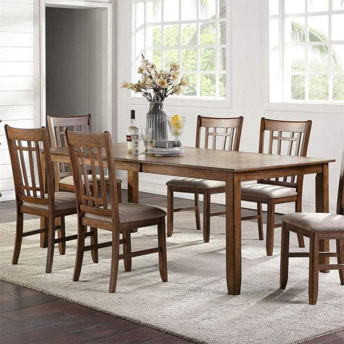 Liberty Furniture Santa Rosa II Lattice Back Side Chair (Set of 2) in Antique Honey - Furniture 4 Less (Jacksonville, NC)