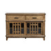 Santa Rosa II Server in Antique Honey - Furniture 4 Less (Jacksonville, NC)