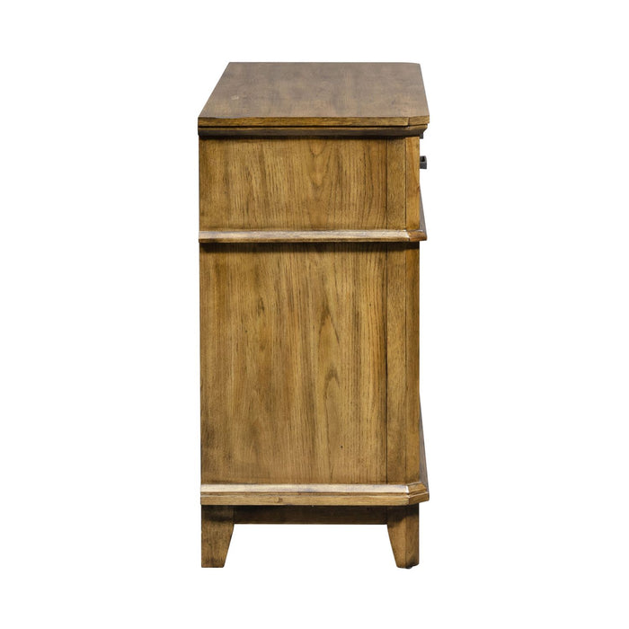 Santa Rosa II Server in Antique Honey - Furniture 4 Less (Jacksonville, NC)