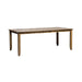 Santa Rosa II Rectangular Leg Table in Antique Honey - Furniture 4 Less (Jacksonville, NC)