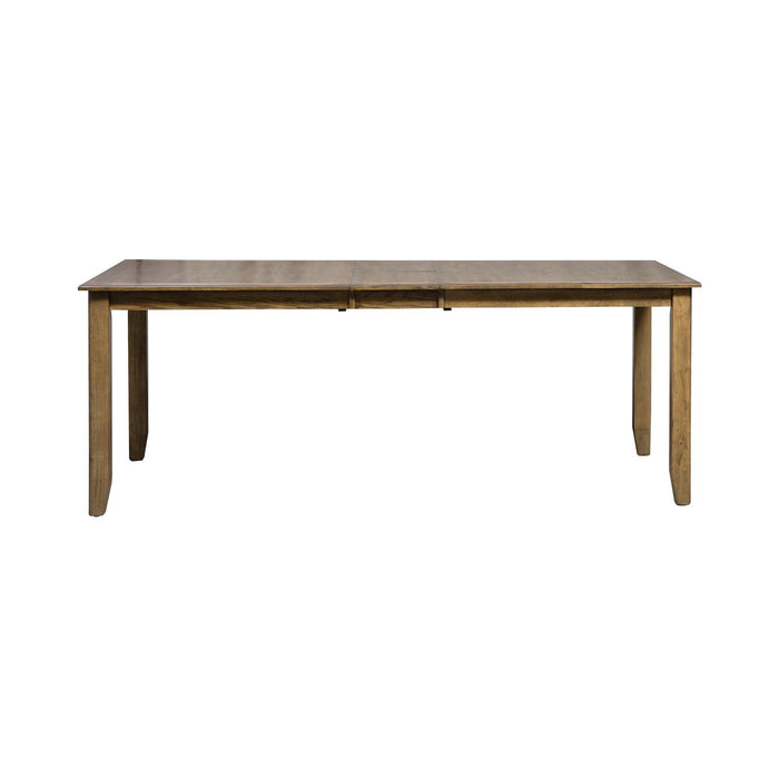 Santa Rosa II Rectangular Leg Table in Antique Honey - Furniture 4 Less (Jacksonville, NC)