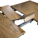 Santa Rosa II Rectangular Leg Table in Antique Honey - Furniture 4 Less (Jacksonville, NC)