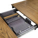 Santa Rosa II Rectangular Leg Table in Antique Honey - Furniture 4 Less (Jacksonville, NC)