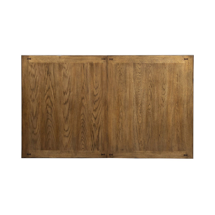 Santa Rosa II Rectangular Leg Table in Antique Honey - Furniture 4 Less (Jacksonville, NC)