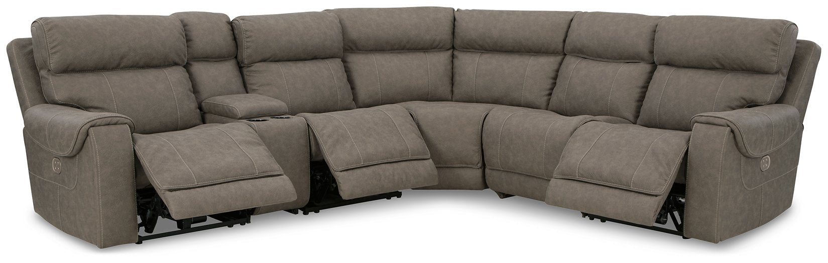 Starbot Power Reclining Sectional - Furniture 4 Less (Jacksonville, NC)