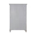 River Place Armoire in Riverstone White and Tobacco - Furniture 4 Less (Jacksonville, NC)